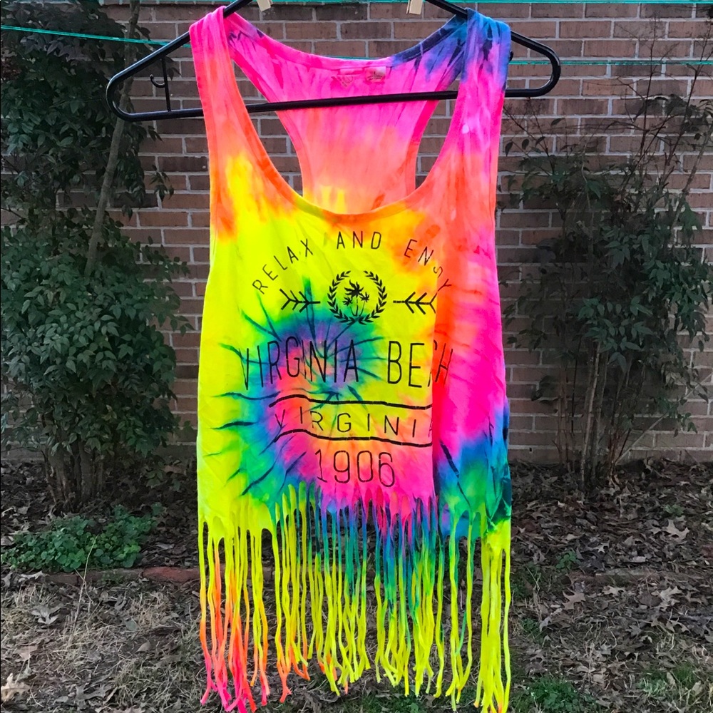 Girls Tie Dye Swimsuit Cover Up/Shirt/Beachwear